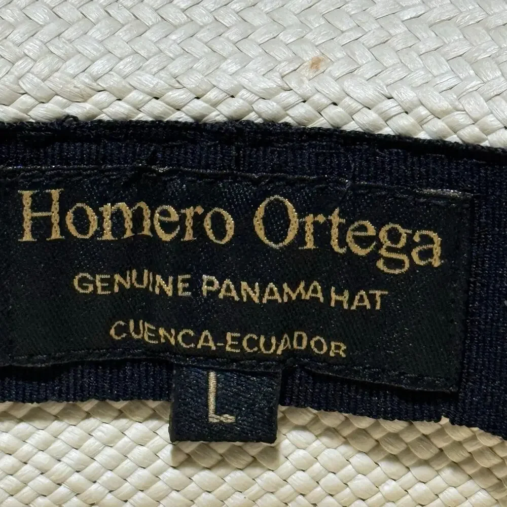 Genuine Homero Ortega Rollable Folder Panama Hat